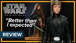 Luke Skywalker The Mandalorian Review  Star Wars The Black Series Action Figure [upl. by Peony]