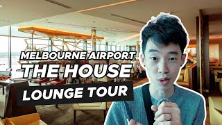 Melbourne Airport Terminal 2 Lounge Tour The House [upl. by Pinter]