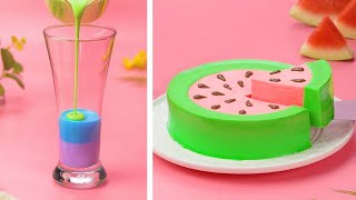 Best Dessert Recipes For June  Easy Making Dessert Tutorials  So Tasty Cake [upl. by Rustie]