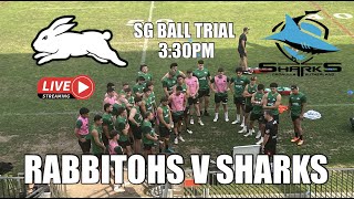 Rabbitohs v Sharks  SG Ball 2024 Pre Season [upl. by Enneibaf]