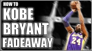 Kobe Bryant Fadeaway How to Basketball Moves [upl. by Hollingsworth]