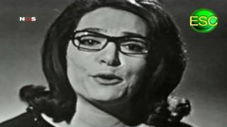 ESC 1963 16  Luxembourg  Nana Mouskouri  À Force De Prier [upl. by Eulalia]