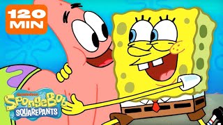 120 MINUTES of SpongeBob amp Patrick 💛💖  SpongeBobOfficial [upl. by Enisamoht]