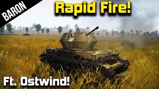 War Thunder Rapid Fire  Fun New Game Mode ft Ostwind SPAA [upl. by Templia664]