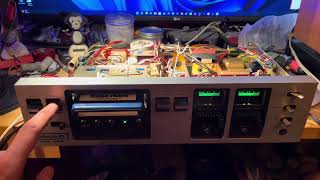 3M Wollensak 8Track recorder after full recap [upl. by Fabria]