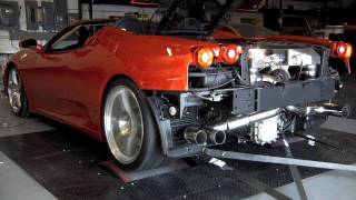 UNDERGROUND RACING 1000 HP TWIN TURBO FERRARI F430 SPIDER [upl. by Dogs]