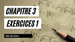 Maths  Chapitre 3 Ex 1  Dr Zalzali [upl. by Carissa468]