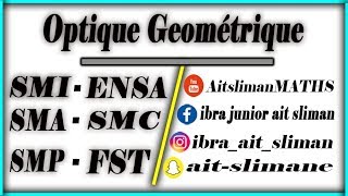 Cours  Optique Géométrique part 23 [upl. by Siraval]