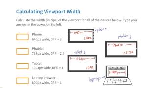 How wide is the viewport Quiz  Responsive Web Design Fundamentals [upl. by Elvyn]