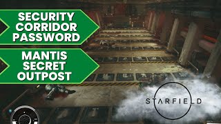 Mantis Security Corridor Password Denebola Ib Secret Outpost  Starfield [upl. by Sera950]