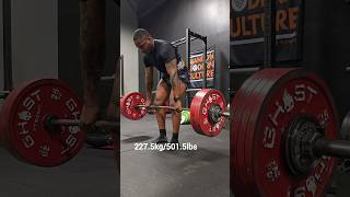 Paused Deadlift Warmup 500lbs shorts viral fitness motivation trending youtubeshorts fyp [upl. by Gagliano908]