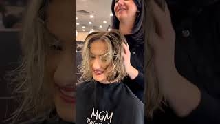 Taglio capelli corti e lunghi Donna 💇‍♀️ Tutorial passo dopo passo Haircut Short and long for woman [upl. by Leiram]