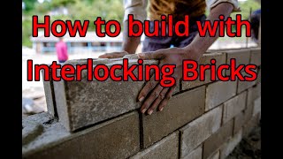 How to build with Interlocking Bricks CSEB in loadbearing wall design [upl. by Tremml713]