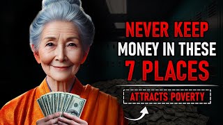 NEVER Keep Money in THESE 7 Places in Your Home IT ATTRACTS POVERTY AND BAD LUCK  Buddhist Wisdom [upl. by Nnasus152]