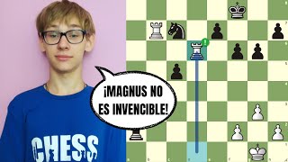 ¡NIÑO GENIO DESTROZA AL 1 DEL MUNDO 💥 Lazavik vs Carlsen Early Titled Tuesday 2024 [upl. by Sela]