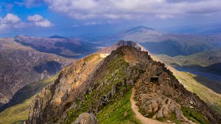 Snowdon Yr Wyddfa Via Ranger Path Snowdonia North Wales [upl. by Nerro]