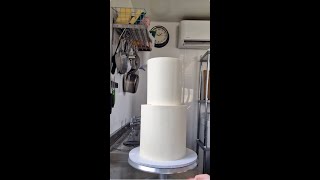 The secret of the pastry chefs art how to create a twostorey cake food pastryinspiration [upl. by Annaed]