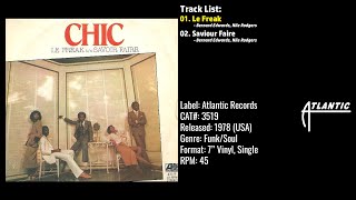 Chic – Le Freak Full Record – 1978 – CAT – 3519 [upl. by Neu]