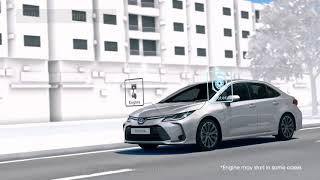 How does Toyota Corolla Altis 2020 Hybrid System work [upl. by Dinin]