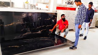 granite all color Alaska gold amp Rajasthan granite Makrana marble viral marble graniteviralvideos [upl. by Lapo]