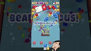 Join Mr Bean and Teddy on a Worldwide Bubble Shooter Adventure Find on your app store now mrbean [upl. by Seidule]