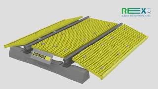 RexSwisscross GFK Level crossing  Assembly [upl. by Ecirtel]