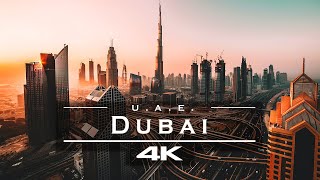 Dubai United Arab Emirates 🇦🇪  by drone 4K [upl. by Barth]