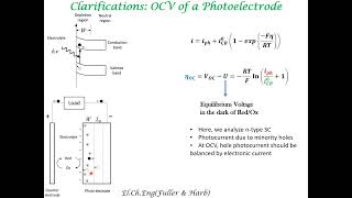 Photoelectrochemical Effects Corrections amp Clarifications [upl. by Leann]