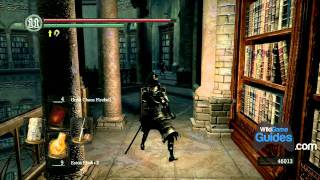 Dark Souls Walkthrough  The Dukes Archives Spinning Staircases amp Fire Keeper Soul Part 079 [upl. by Nedla]