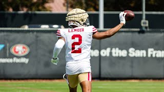 49ers Deommodore Lenoir calls Brandon Staley “Genius” amp has high praise for DB room 👀 [upl. by Rattray]