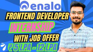 Web Development Internship  Frontend Development  Work from home  Internships for college student [upl. by Erret]