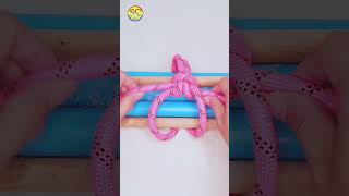 How to tie knot diy at home rope tip tutorial ep2281 [upl. by Inaffit]