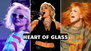 Heart of Glass  Blondie  Miley Cyrus  Hayley Williams live [upl. by Meehyrb257]