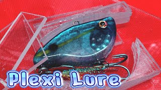 Can I put a rattle in a plexiglass lureMaking Lipless crankbait fishinglure lurefishing [upl. by Schaab]