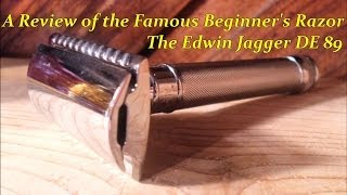 A Review of the Famous Beginners Razor The Edwin Jagger DE89 Razor [upl. by Theurich468]