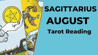 Sagittarius Good Luck Opens Gateways That Weren’t Possible Before 💛 August 2024 Monthly Tarot [upl. by Trebo]