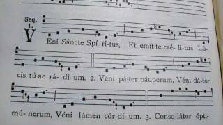 Sequenza di Pentecoste Schola Gregoriana Mediolanensis Giovanni Vianini [upl. by Nileek]