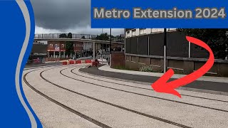 West Midlands Metro Wednesbury to Brierly Hill extension progress 2024 [upl. by Conlee]