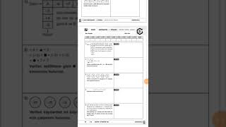 7sınıf Matematik 1dönem 1yazılı örnek sorular  PDF Açıklamadaki Linkte matematik sınav [upl. by Ranjiv152]