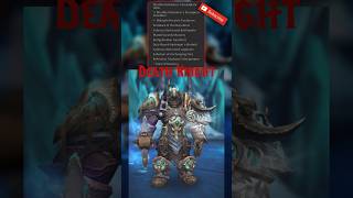 TRANSMOGS  Death Knight quotDragonbanequot worldofwarcraft transmogs warwithin [upl. by Ennove]