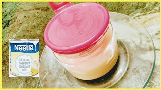 Milk powder se Banaye condensed milk Instant condensed milk recipe recipe in Hindi [upl. by Idalina]