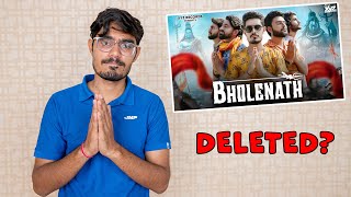 Our Bholenath Song DELETED I Need Your Support🙏🏻🙏🏻 [upl. by Eylloh187]