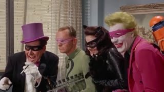 Batman The Movie 1966  The Villains dehydrate the Security Council [upl. by Cohlier519]