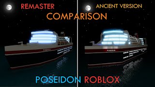 Poseidon 2006 Remaster  Ancient Version  Comparison Сравнение  Roblox [upl. by Akyre]