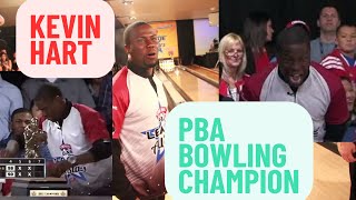 Kevin Hart Plays in PBA CP3 AllStar Bowling Championship [upl. by Seaddon]