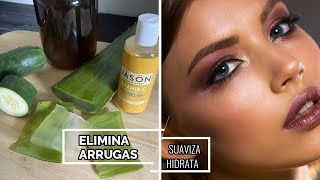 2 Mascarillas de Aloe VeraSábila para Eliminar Arrugas y Dar Hidratación a Tu Piel [upl. by Ytima140]