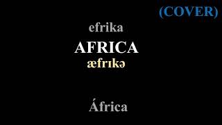 Africa  Toto  Veer Glider  Cover  Letra  Pronunciación en inglés [upl. by Alberta]