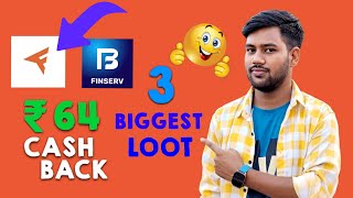 Bajaj amp Freecharge New Bug Offer  Earn Total ₹64 Cashback In Bank🔥 [upl. by Attekram]