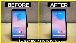 TUTORIAL HOW TO FIX SCREEN BURN ISSUE IN REDMI OR ANY ANDROID DEVICE [upl. by Spearing]