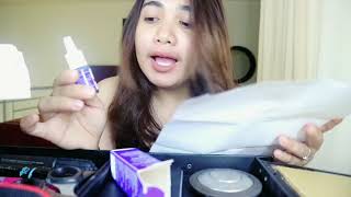 UNBOXING  RIVIEW COLLYRE BLUE laiter BAHASA INDONESIA [upl. by Evelunn404]